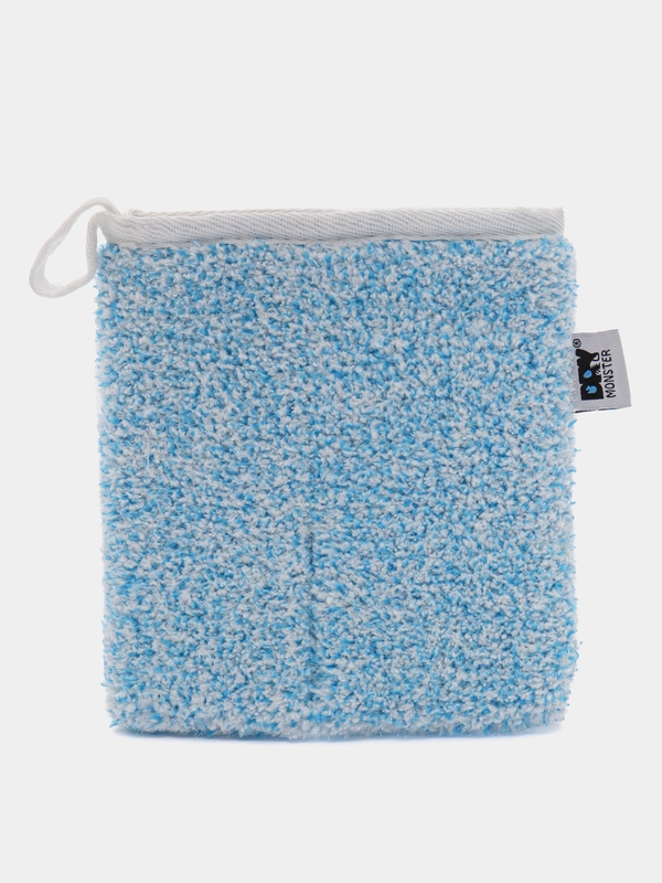 Варежка-скраб Dry Monster Mitt Soft Scrub Blue, для химчистки салона