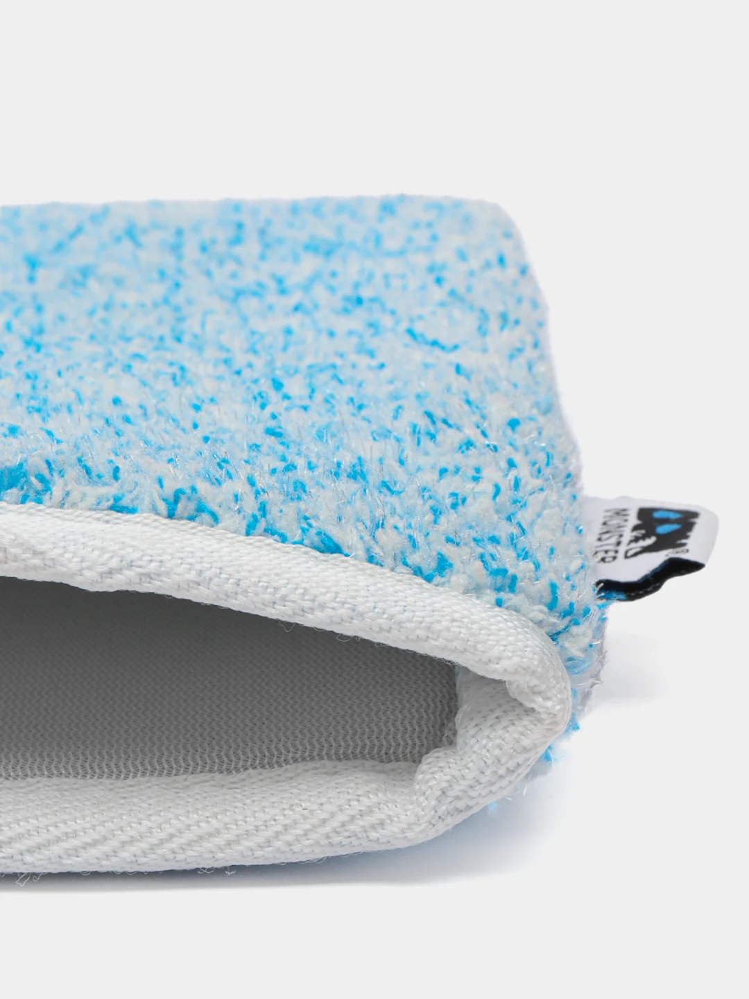 Варежка-скраб Dry Monster Mitt Soft Scrub Blue, для химчистки салона
