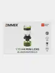 Салатовый автомобильные мини линзы Zimmer A7, Y7 Y7D Led H4