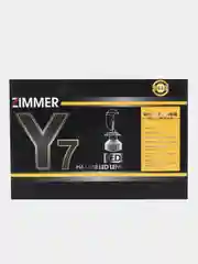 Синий автомобильные мини линзы Zimmer A7, Y7 Y7D Led H4