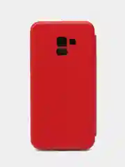 Золотой чехол книжка Samsung Galaxy A8 2018 / Самсунг Галакси А8 2018