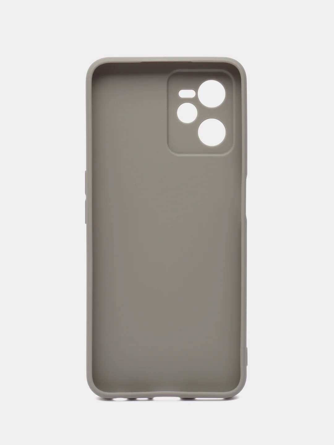 Розовый чехол для Realme C35, силиконовый, цветной, матовый