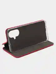 Красный чехол-книжка для Realme 10 Pro Plus (Реалми 10 Про Плюс)