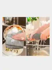 Тряпка из микрофибры для кухни , для мытья и уборки, универсальная, посуды, ванны и дома