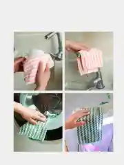 Тряпка из микрофибры для мытья и уборки, универсальная, для кухни, посуды, ванны и дома