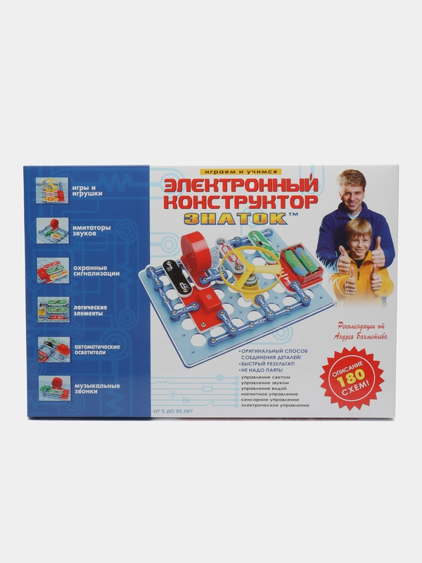 Электронный конструктор Знаток 180 схем