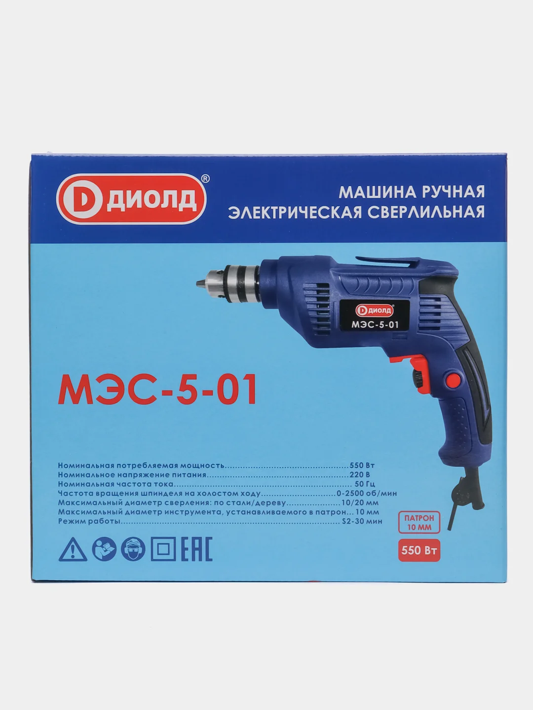 Безударная дрель Диолд МЭС-5-01