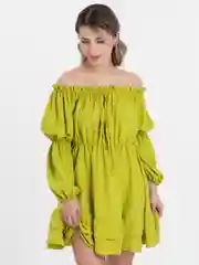 Салатовый платье женское, сарафан