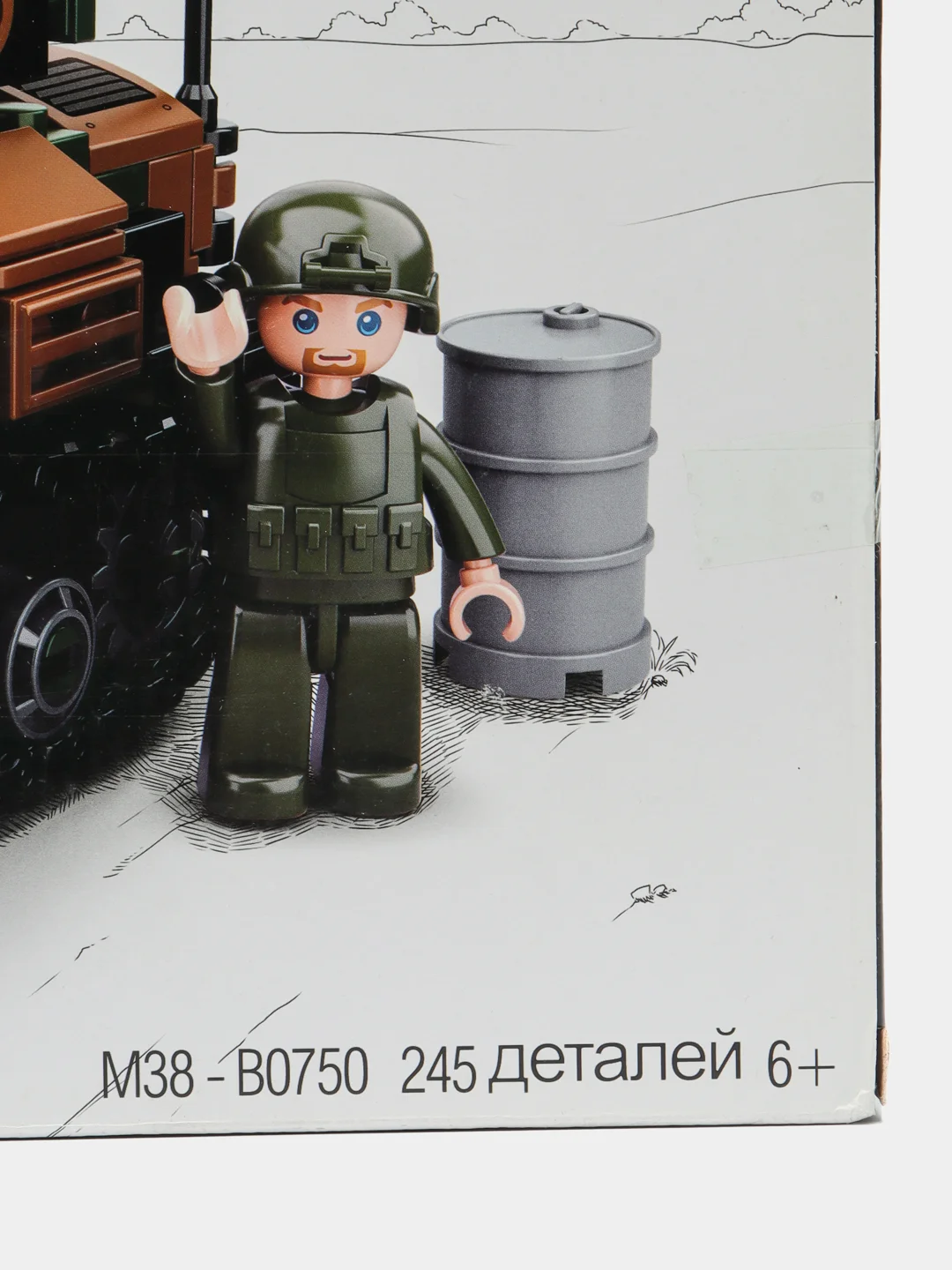 Зеленый конструктор машина/конструктор полиция/конструктор военная техника/конструктор робот