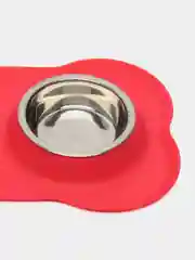 Красный миска двойная для собак