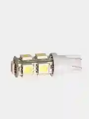 Лампа светодиодная(LED) 12V W5W W2.1*9.5d 9-SMD, 1 шт
