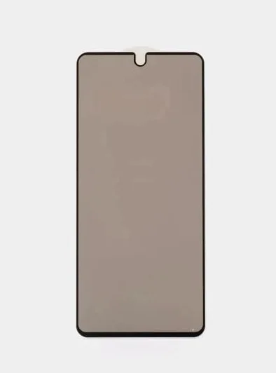 Черный защитное стекло антишпион для Tecno POVA 6 / Pova 6 Pro 5G (Техно Пова 6 Про)