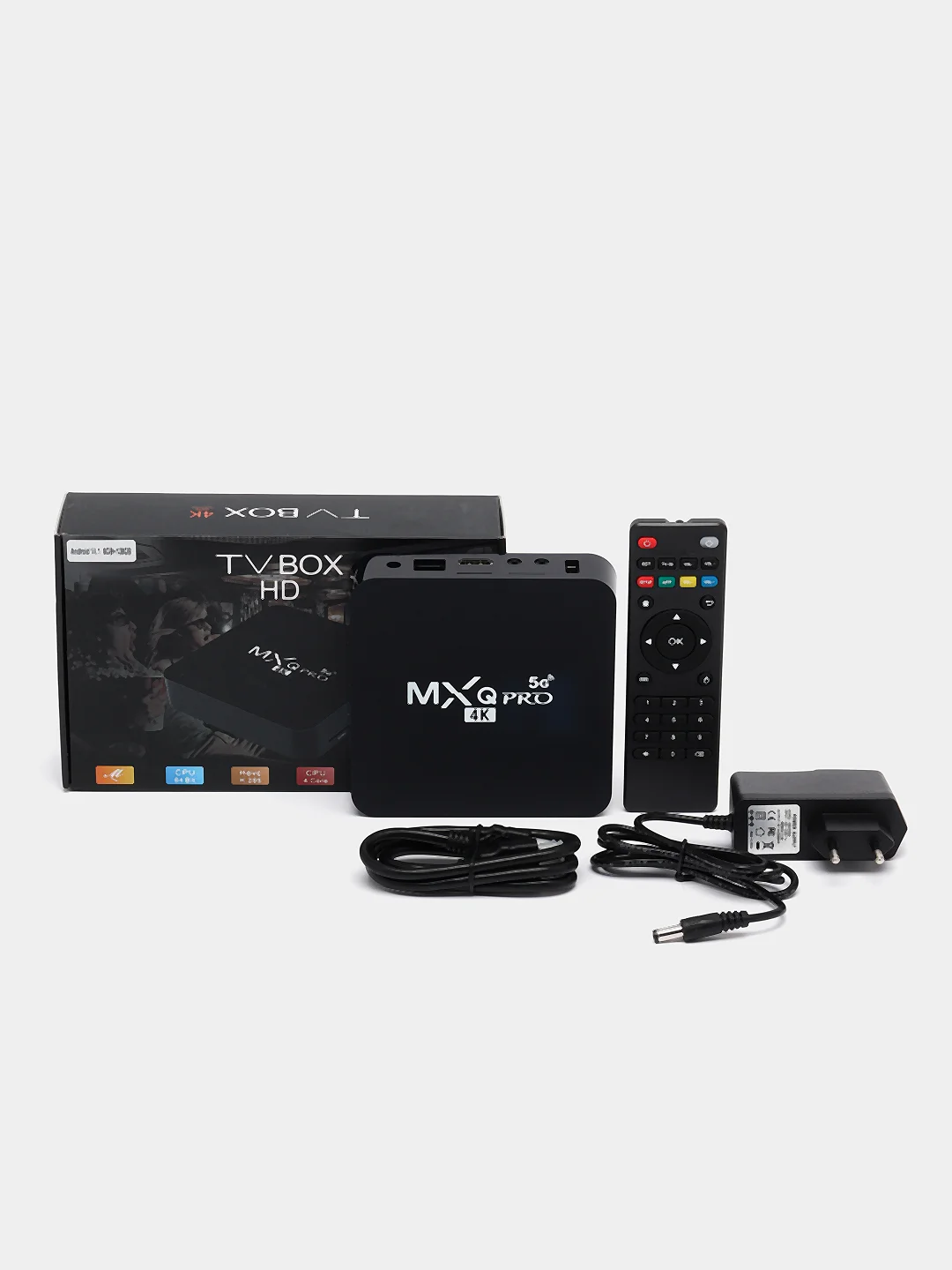 Цифровая Smart-TV приставка MXQ Pro 4K 5g 8 / 128GB Android TV