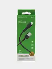 Черный кабель зарядный USB BOROFONE BX51 для micro, type-c, lightning