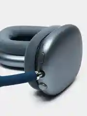 Голубой беспроводные наушники Air P Max c шумопадавлением и прозрачностью,анимация при подключении