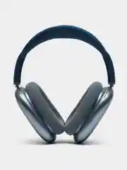 Голубой беспроводные наушники Air P Max c шумопадавлением и прозрачностью,анимация при подключении