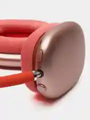 Розовый беспроводные наушники Air P Max c шумопадавлением и прозрачностью,анимация при подключении