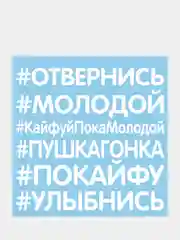 Наклейки на авто "Надписи"
