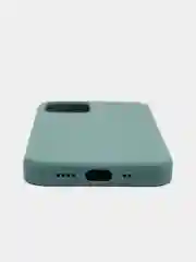 Тёмно-бирюзовый чехол Soft-touch для Xiaomi note 10 lite