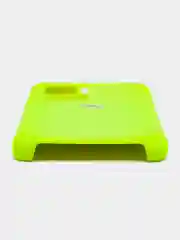 Салатовый чехол Soft-touch для Xiaomi note 10 lite