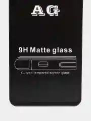 Черный защитное матовое стекло для Xiaomi Mi 11 Lite (Сяоми Ми 11 Лайт)