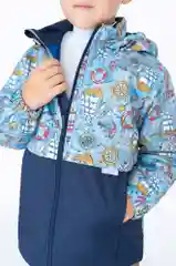 Индиго ветровка для мальчика  Arctic kids