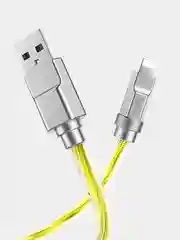 Золотой кабель Usb-Lightning быстрая зарядка на айфон