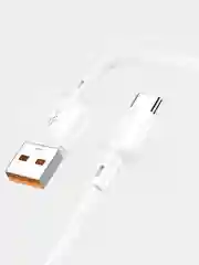 Белый кабель type-c usb для зарядки android 100 w (ватт)