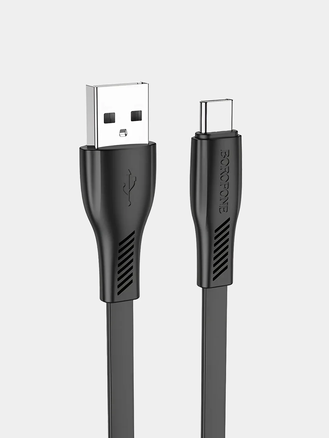 Черный кабель type-c быстрая зарядка андроид