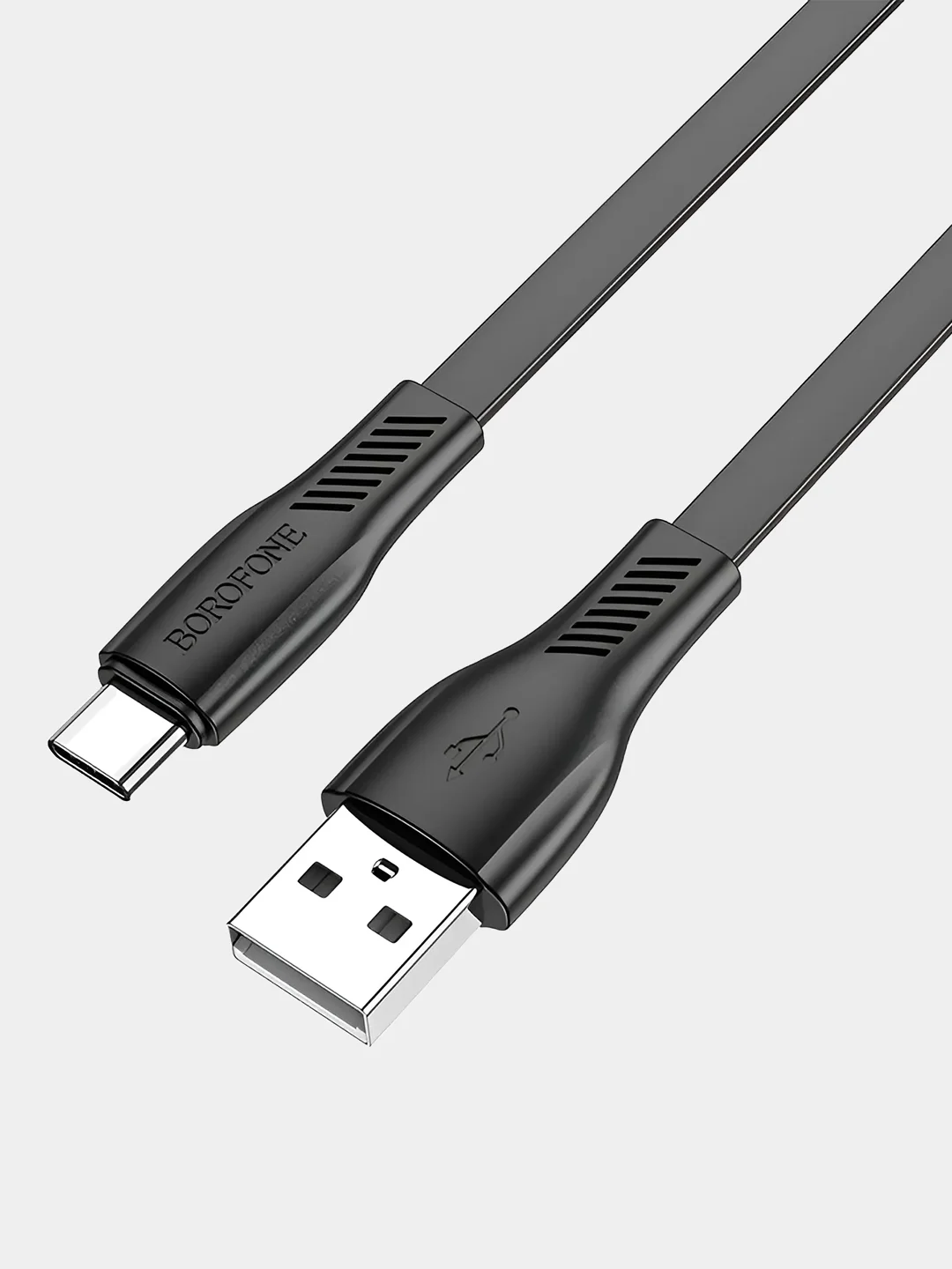 Черный кабель type-c быстрая зарядка андроид