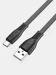 Черный кабель type-c быстрая зарядка андроид