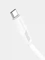 Белый кабель type-c быстрая зарядка андроид