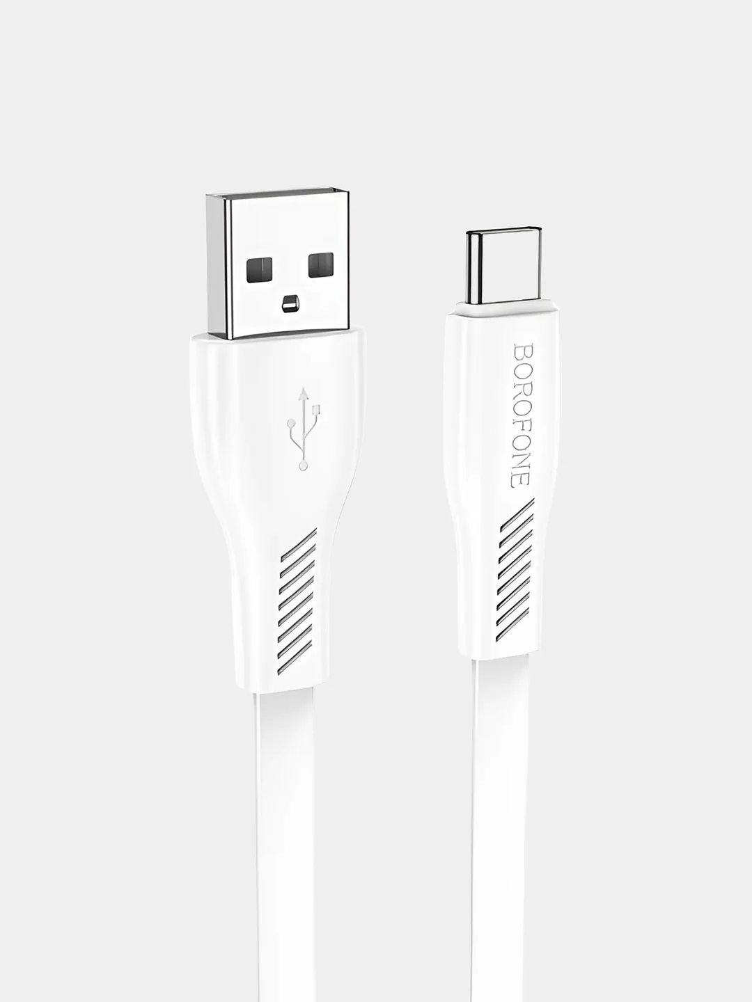 Белый кабель type-c быстрая зарядка андроид