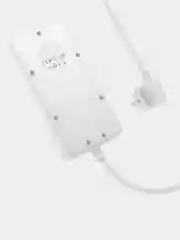 Белый сетевой фильтр с USB разъемами, удлинитель с USB портами, зарядка 17W