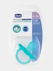 Пустышка CHICCO Physio Soft,1шт.,16-36мес.,силикон,голубая
