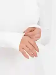 Белый платье лапша с разрезом