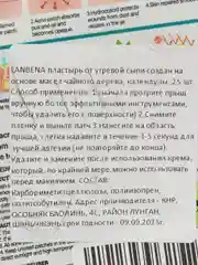 Lambena Acne pimple patch Патчи от прыщей на лице пластырь маски средство от акнэ 25 шт