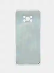 Синий чехол на Xiaomi Poco X3/Poco X3 Pro / Сяоми Поко X3/Поко Х3 Про прозрачный, защита камеры
