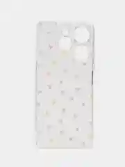 Коралловый меланж силиконовый чехол на Tecno Spark 10 Pro / Текно Спарк 10 Про прозрачный, с рисунком