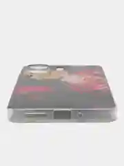 Кораллово-розовый чехол на Xiaomi Redmi 13C/Poco C65 / Сяоми Редми 13C/Поко С65 прозрачный, защита камеры