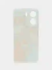 Светло-оранжевый чехол на Xiaomi Redmi 13C/Poco C65 / Сяоми Редми 13C/Поко С65 прозрачный, защита камеры