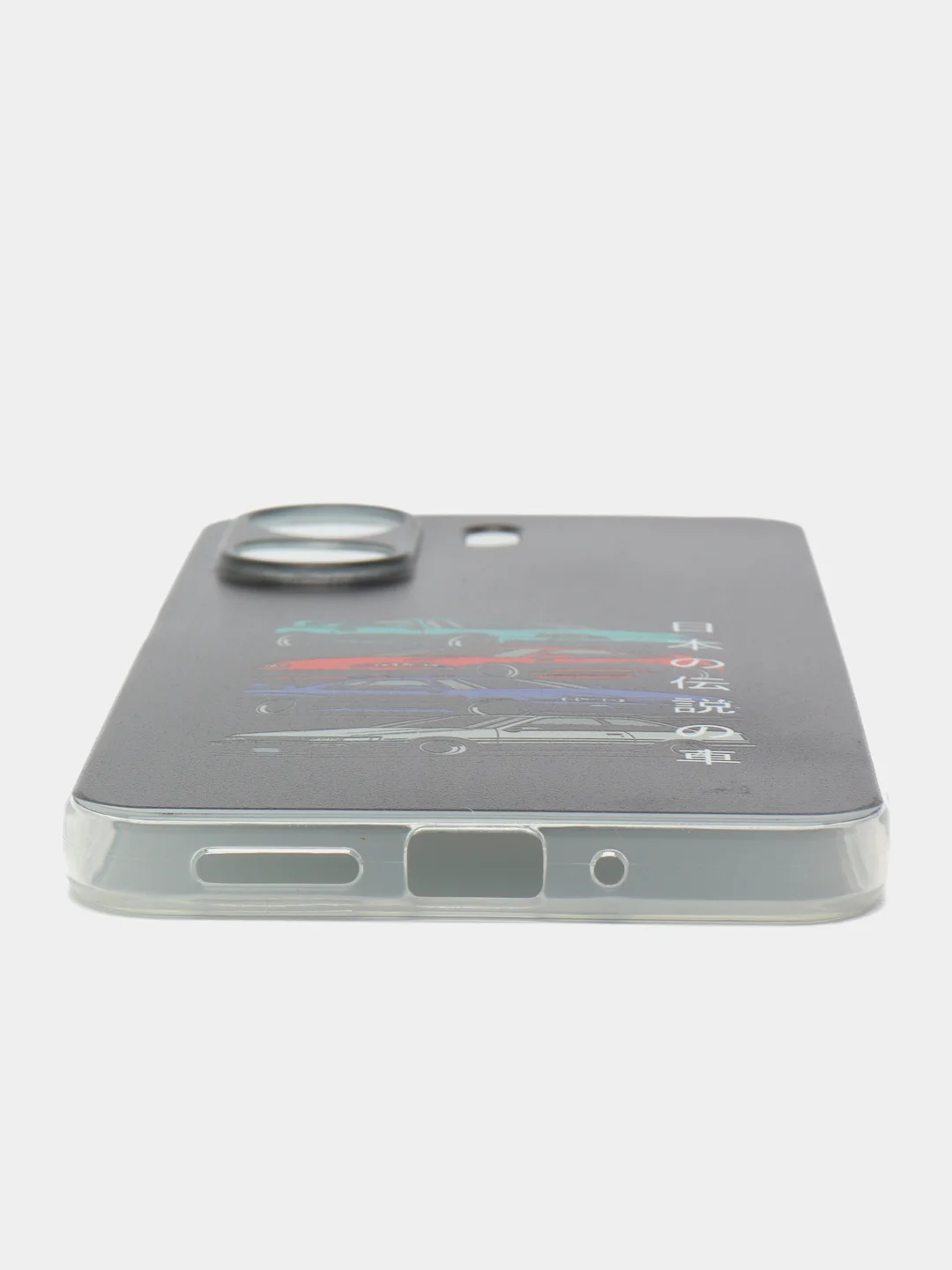 Хром чехол на Xiaomi Redmi 13C/Poco C65 / Сяоми Редми 13C/Поко С65 прозрачный, защита камеры