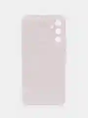 Пурпурный силиконовый чехол на Samsung Galaxy A34 5G / Самсунг A34 прозрачный, с рисунком