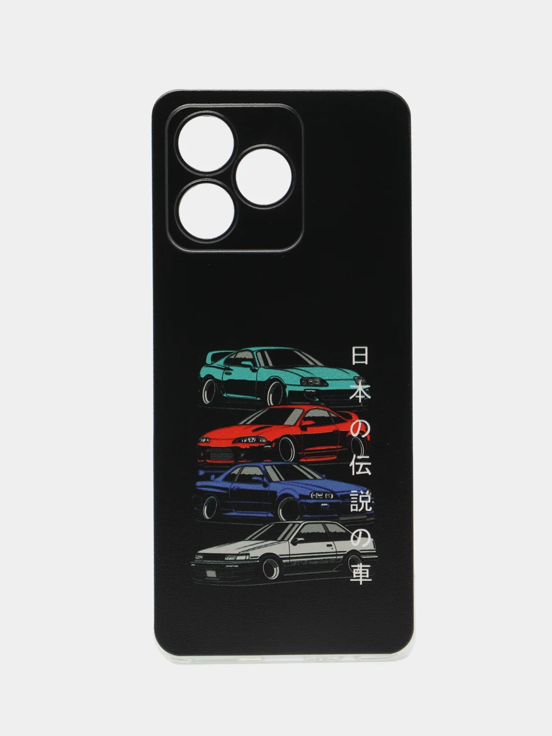 Хром силиконовый чехол на Realme C53/C51/Note 50 / Реалми С53/С51/Нот 50 прозрачный, с рисунком
