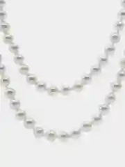 Бусы из искусственного жемчуга, длинные, жемчужное ожерелье