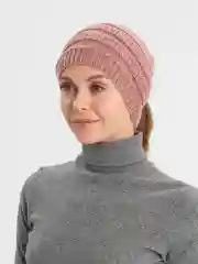 Повязка на голову вязаная, весенняя