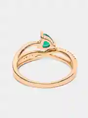 Лесной зеленый кольцо золочение Xuping Jewelry