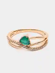 Лесной зеленый кольцо золочение Xuping Jewelry
