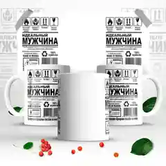 Кружка "Идеальный мужчина"
