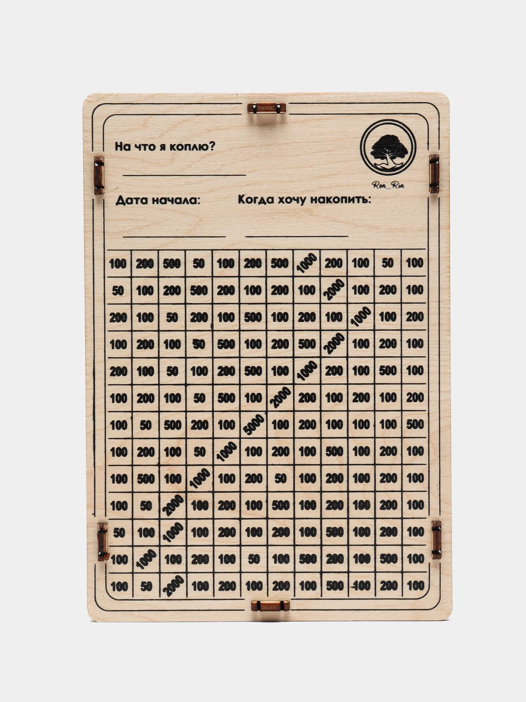 Деревянная копилка собери сам для денег детская/копилка 365 сейф банк купюр монет 100000